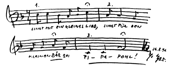 PiPaPohl Lied von Prof. Herbert Langhans